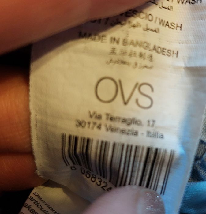 Джинси для хлопчика ОVS, 116см, 5/6р