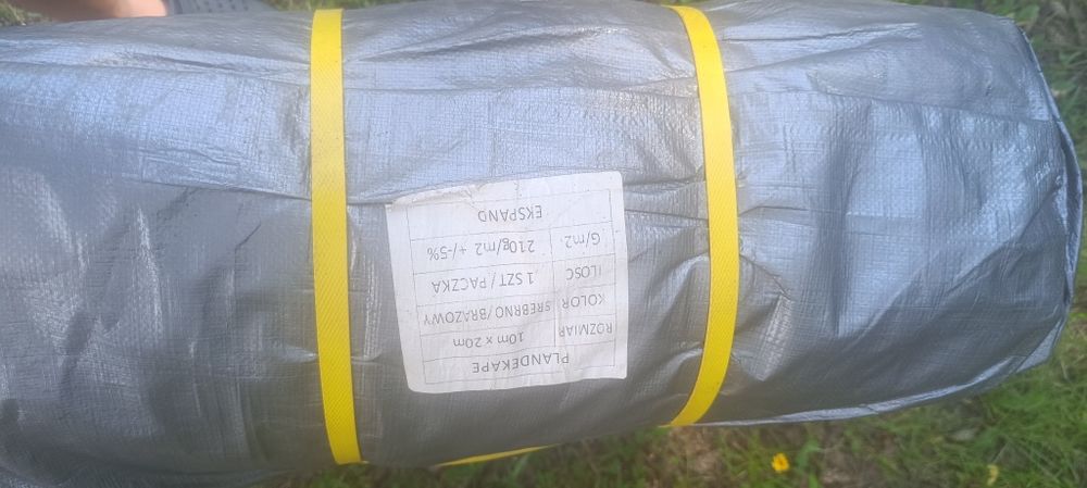 Plandeka ekstra gruba 10x20 210g/m2