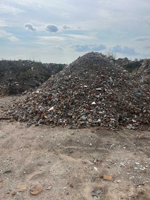 Gruz kruszony kruszywo betonowe-ceglane recykling gruz budowlany