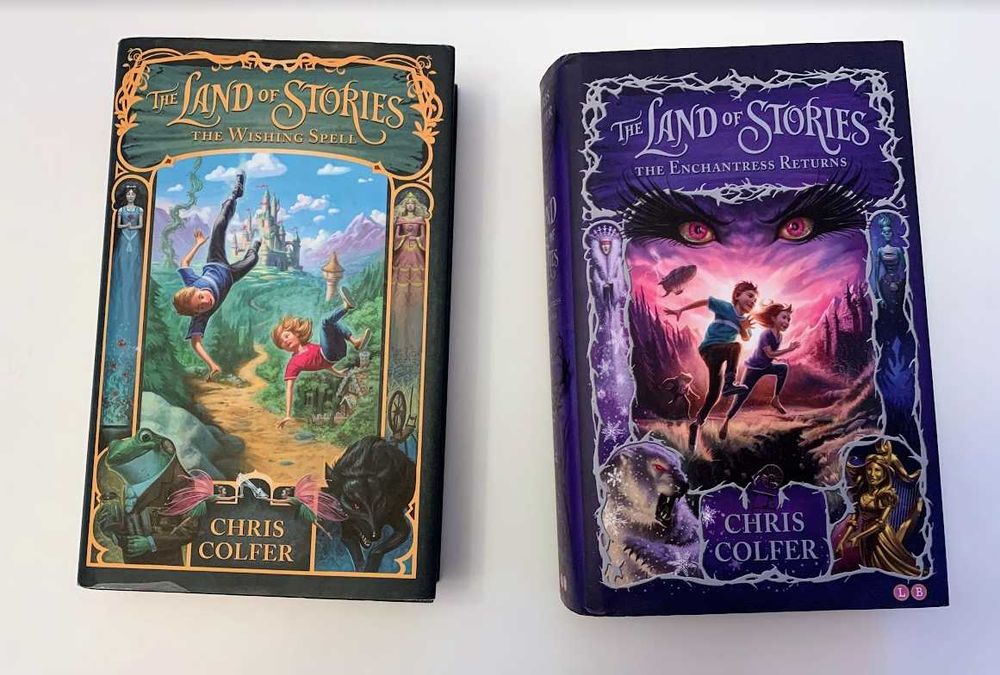 Colecção "The Land of Stories", em inglês (Livro 1 a 5 + Extras)