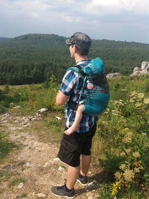 Nosidło chustowe Natibaby Crazy Cirus, ergonomiczne MOT + dodatki