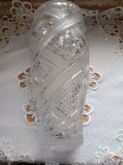 Wazon kryształowy wysokość 25cm