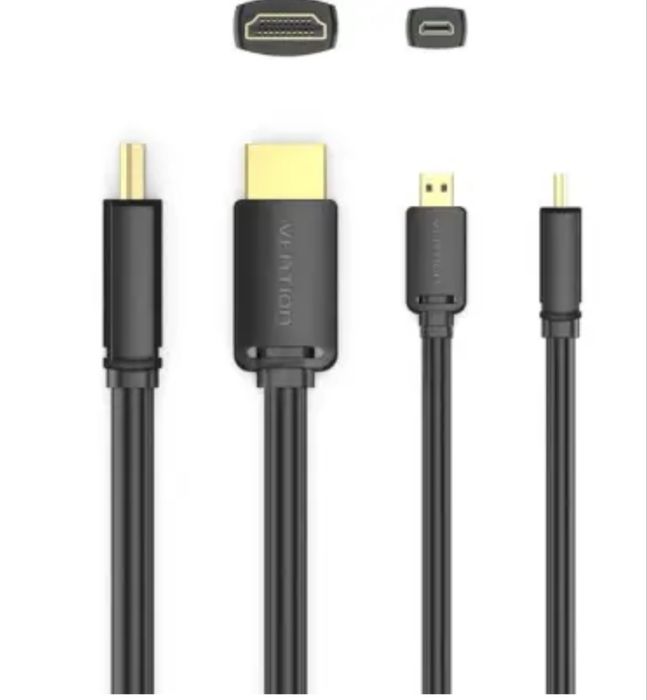 Кабель HDMI Micro для підключення смартфонів і планшетів до телевізорів 4K 60Гц