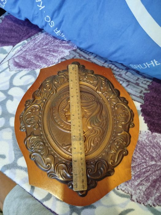 Продам  картину чеканка медь СССР
