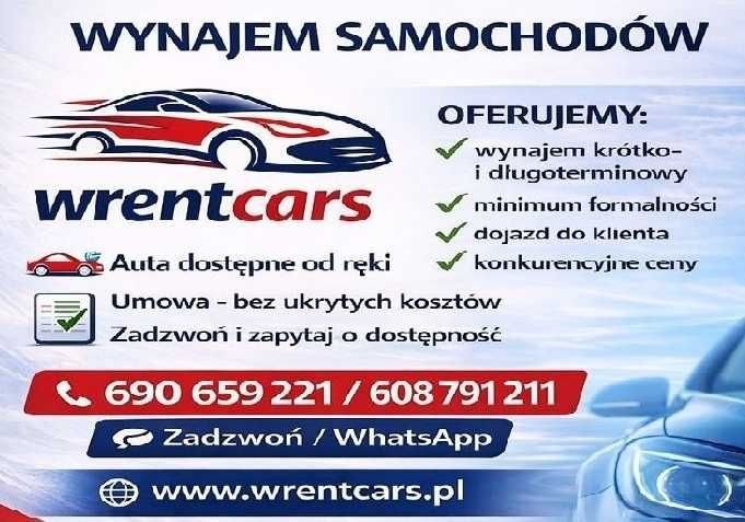 Wynajem wypożyczalnia samochodów osobowych