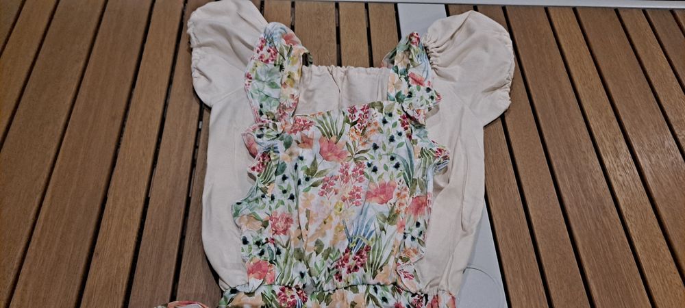 Vestido de camponesa 7-8 anos