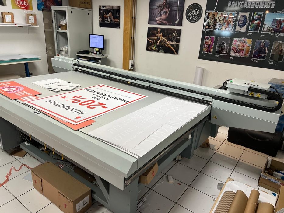 Oce arizona 360 GT УФ планшетний принтер для фотодруку по склу, граніт