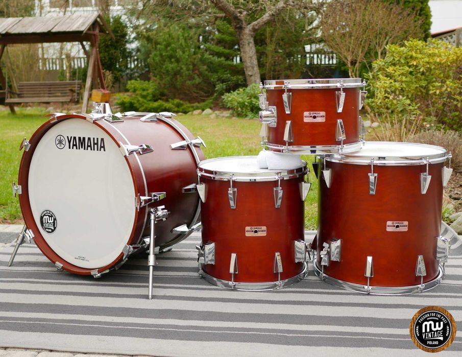 ‼️ Perkusja Yamaha YD-7000 20”, 12”, 14”, 16” Dark Wood Japan  ‼️