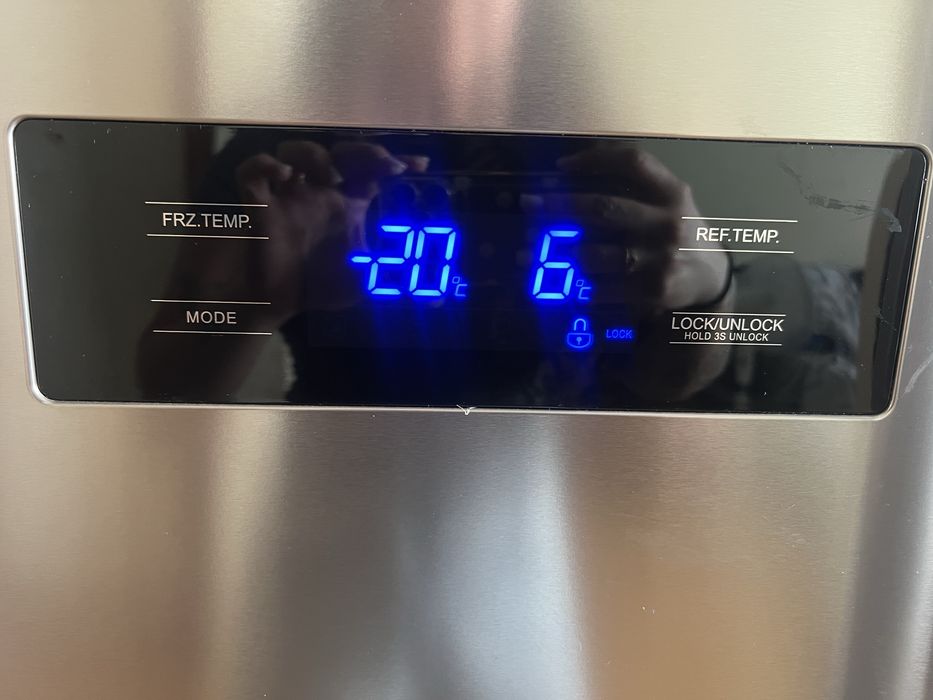 Frigorífico Americano Confortec Inox – 2 Portas com Dispensador