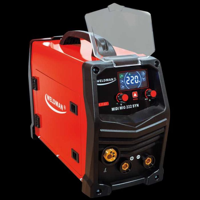 Spawarka migomat Weldman Midi MIG 222 Synergia +TIG Zestaw