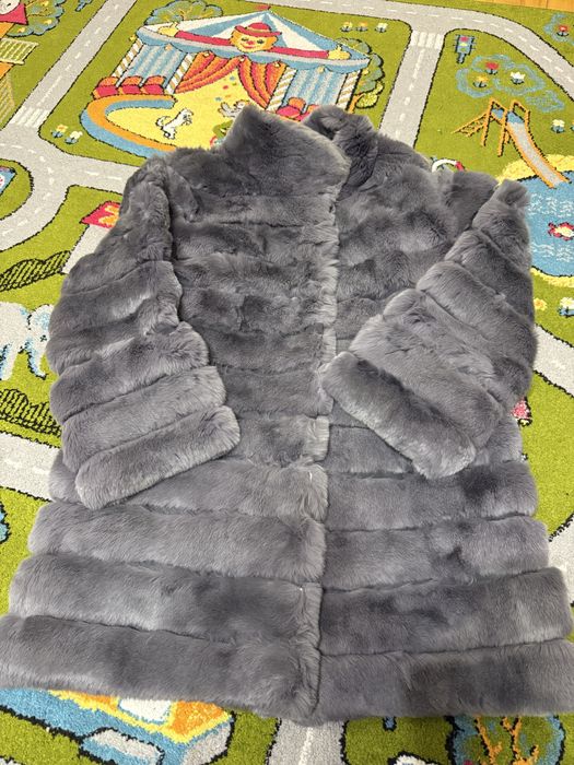 Натуральна шуба з кролика