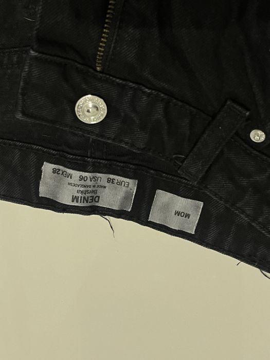 Jeansy spodnie mom fit s xs