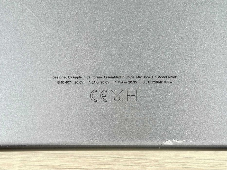 MacBook Air 13” M2 256GB – A2681 – na części