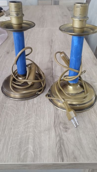 2 Candeeiros  em  latão