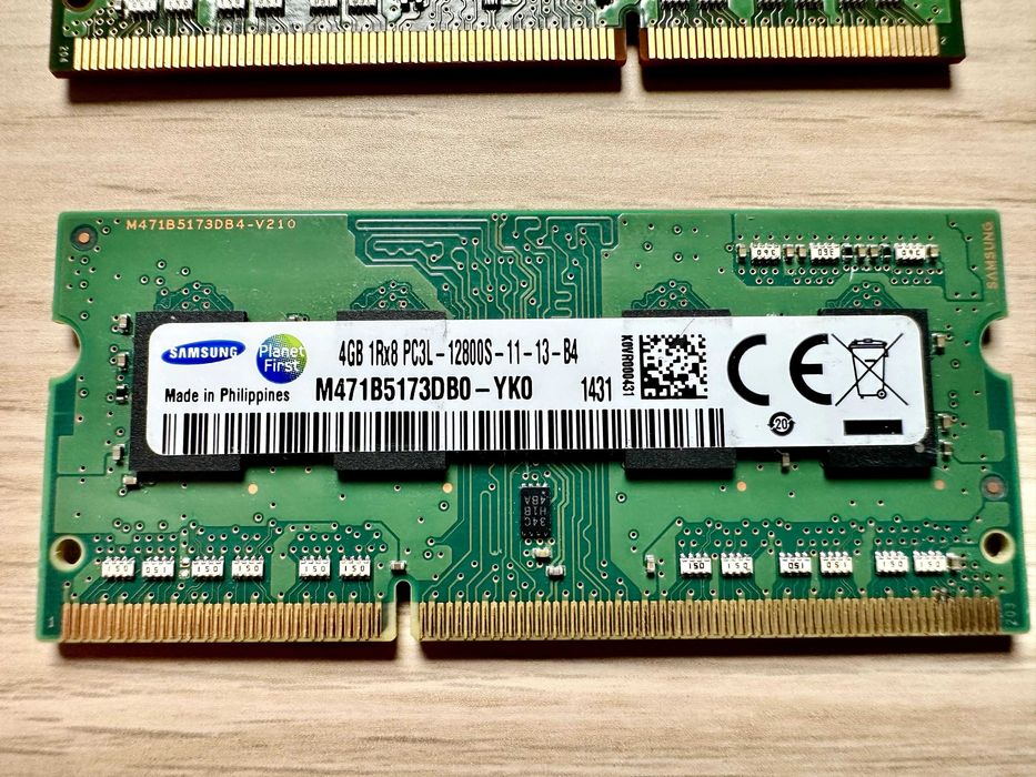 RAM Samsung 8GB 2x4GB DDR3 / DDR3L PC3L 12800S – sprawna / testowana
