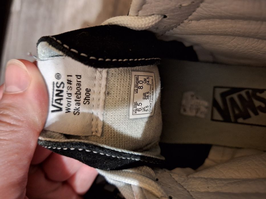 Vans wysokie 38.5