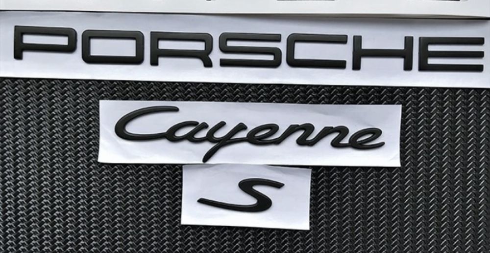 Напис porsche cayenne s turbo надпись порше каен кайег с турбо