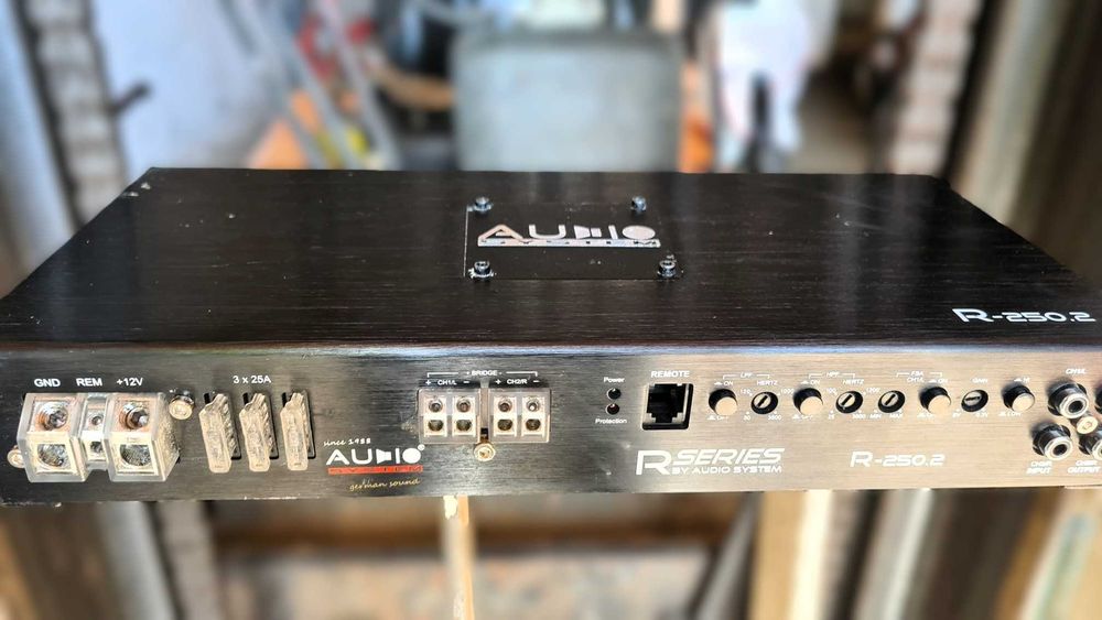 Audio System R-250.2 2x410W RMS Klasa AB klasa SQ wzmacniacz Car Audio