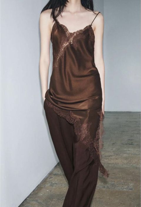 Сукня zara з мереживом