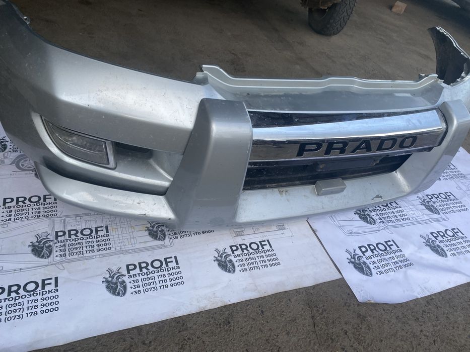 Передний Бампер на Toyota Land Cruiser Prado 120 В наявності