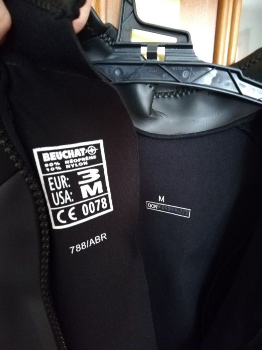 Fato short neoprene, mergulho surf e bodyboard senhora tamanho M