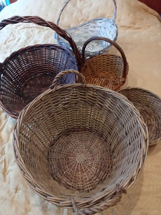 cestos em vime para decoração