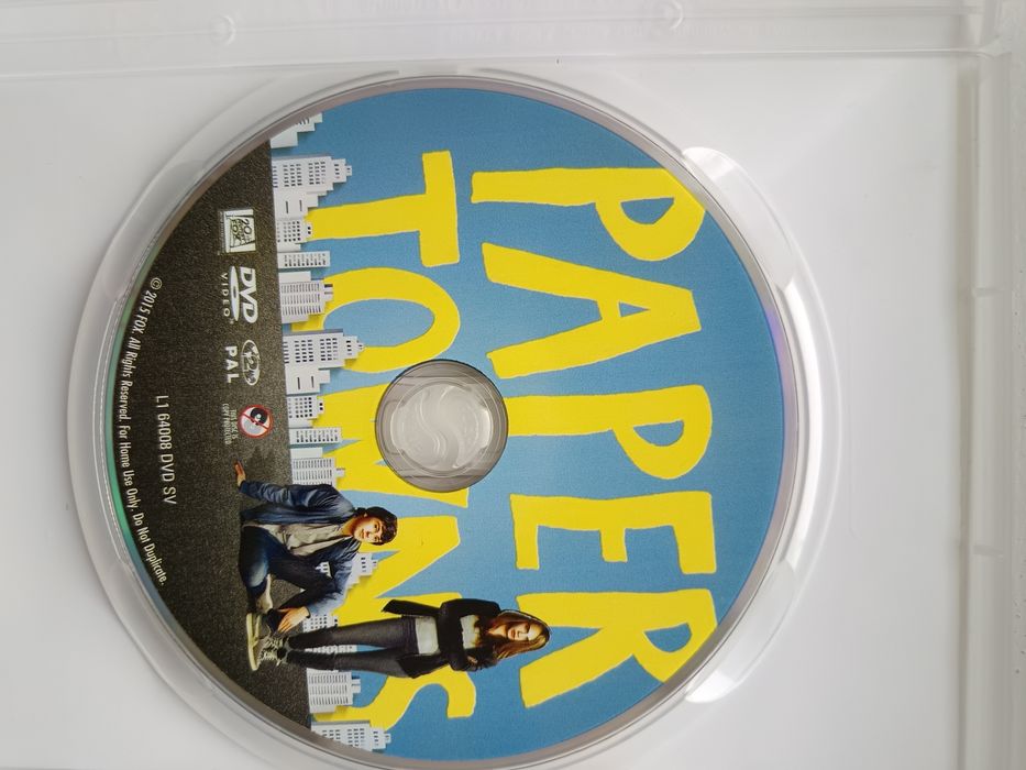 DVD cidades de papel