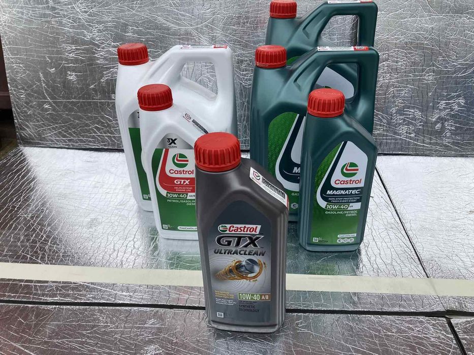 0грн доставка новою поштою Масло 10w40 Castrol 10W40 5л Magnatec