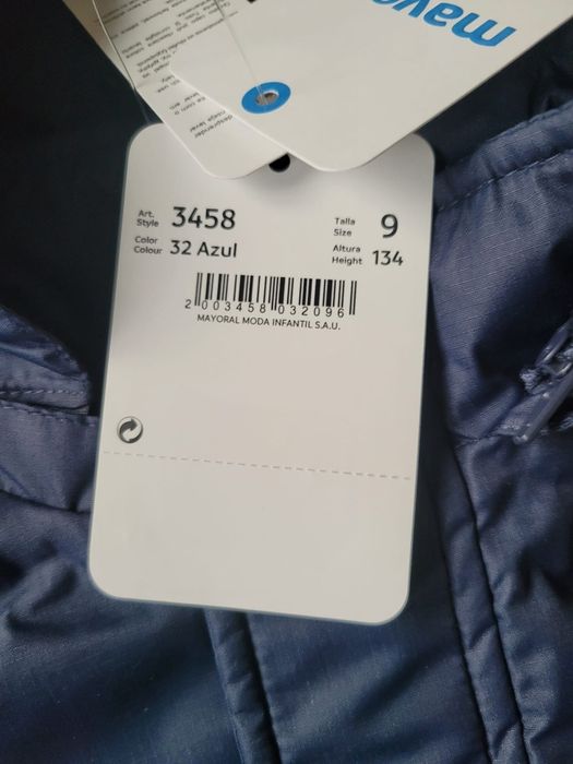 Kurtka wiatrówka przeciwdeszczowa Mayoral