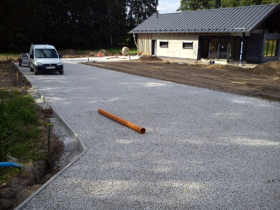 Utwardzanie dróg dojazdowych, placów, wymiana gruntu