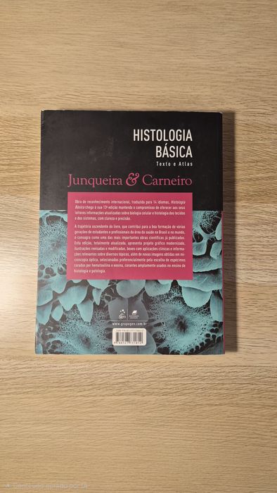 Livro "Histologia Básica | Junqueira e Carneiro" 13a Edição