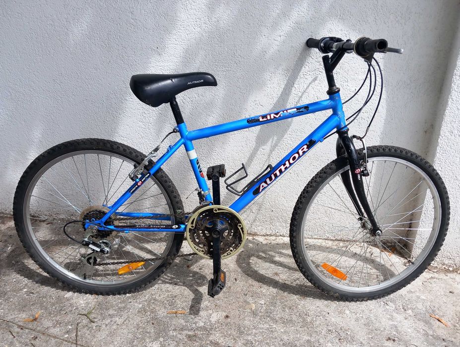 Rower górski AUTHOR 24 cali Osprzęt Shimano 18 biegów Rama stal 15” po przeglądzie