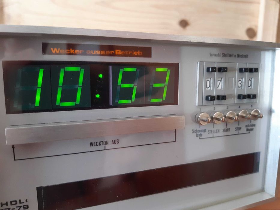 Aparelho relógio "amador" (Alemanha) Vintage