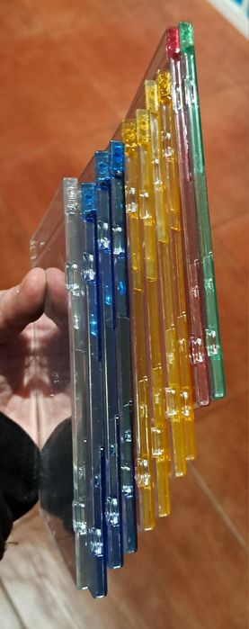 Caixas de CD e DVD variadas431023255790571523