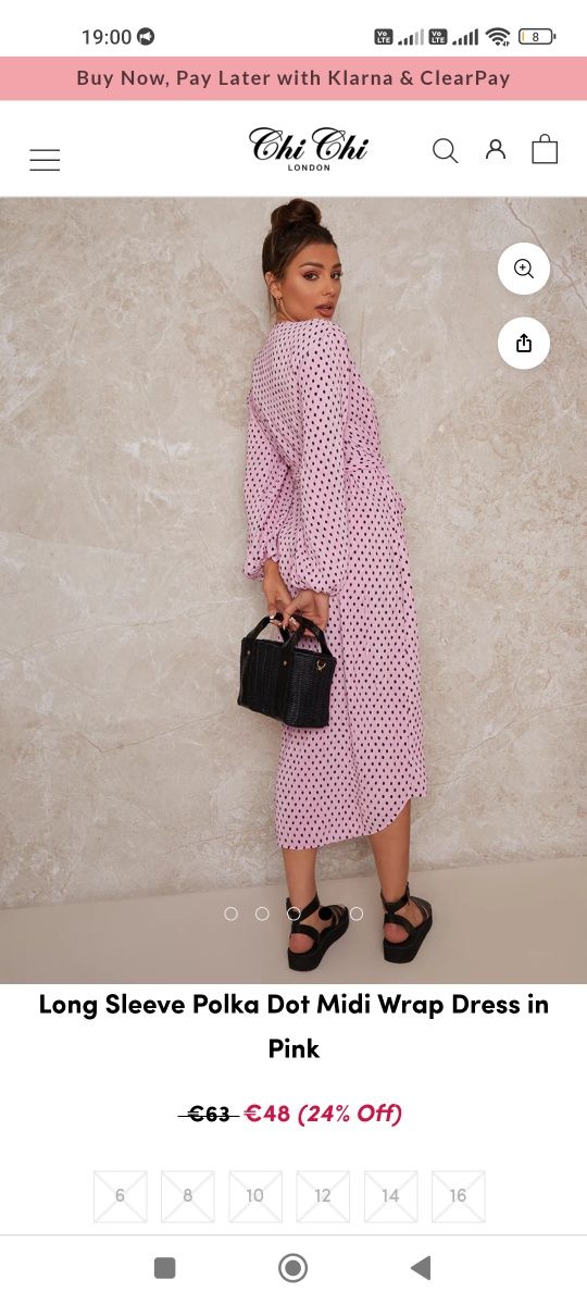Chi chi london clearance klarna