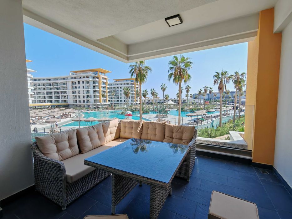 Аренда квартиры 2+1 ХL c тремя спальнями в ЖК в Тюрклере, Алания B14