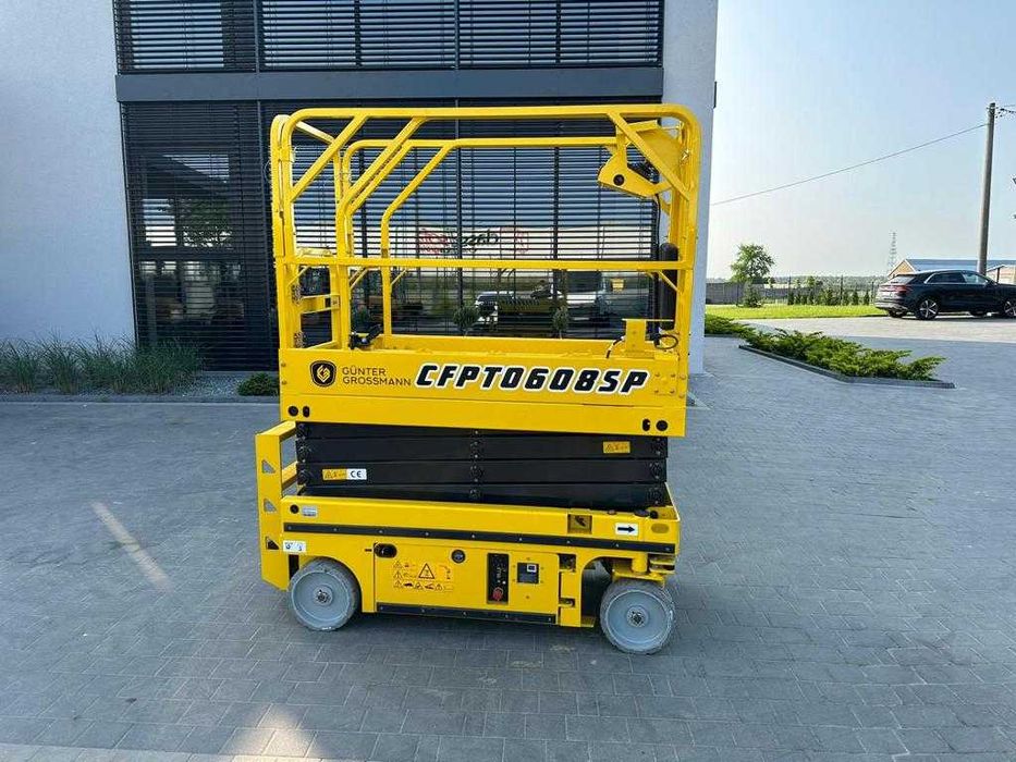 Podnośnik nożycowy Gunter Grossmann 6m + 2m