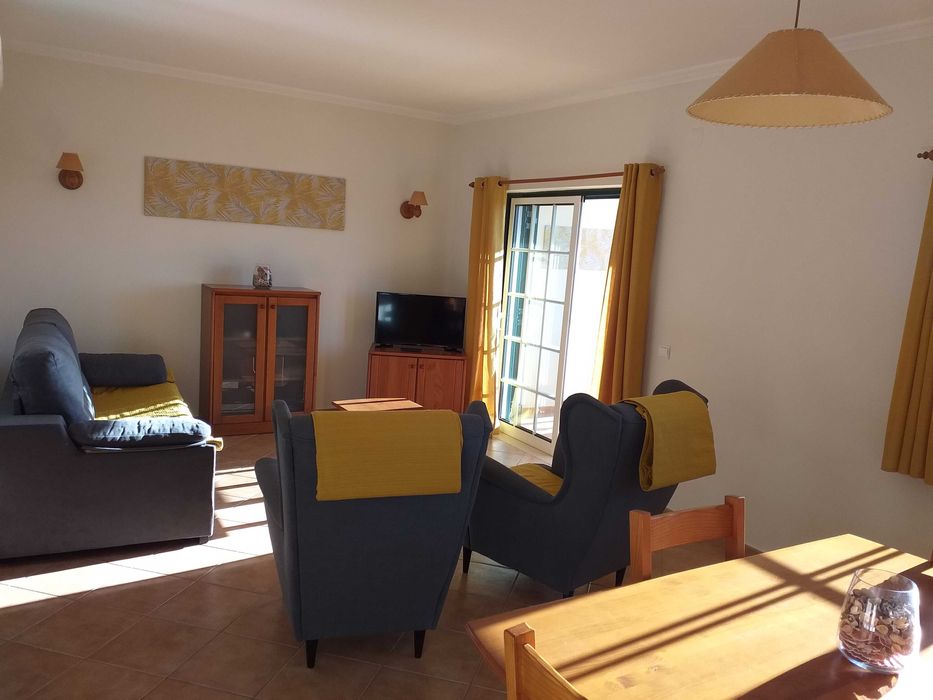 T1 Tranquilo Vista Mar e Campo Piscina Férias Armação Pêra Algarve