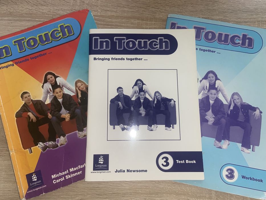 Комплект in Touch 3 Students book Workbook i Test book з CDдиском