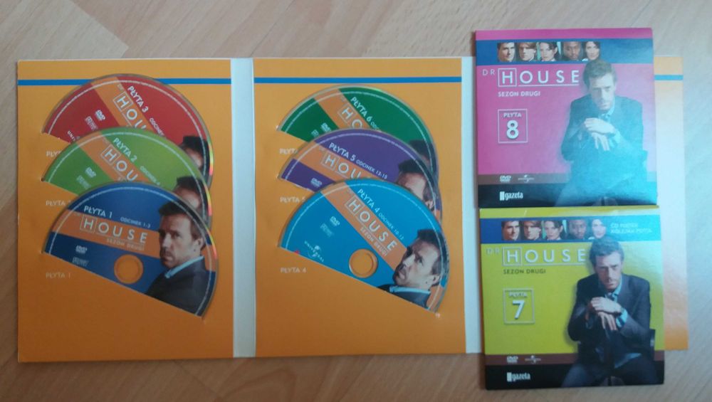 Filmy DVD zestaw - Dr House sezon 2 szt 7