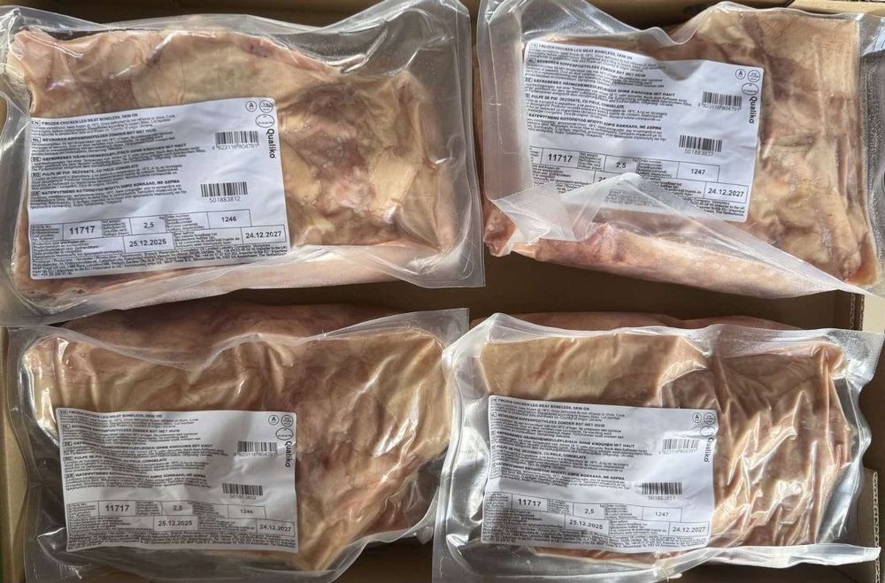 Мясо ножки куриной. Бедро, голень , крыло  куринные  маринованные.