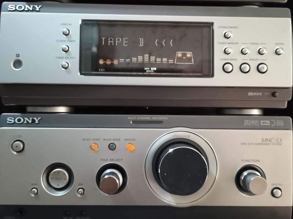 музыкальный центр SONY MHC-S3