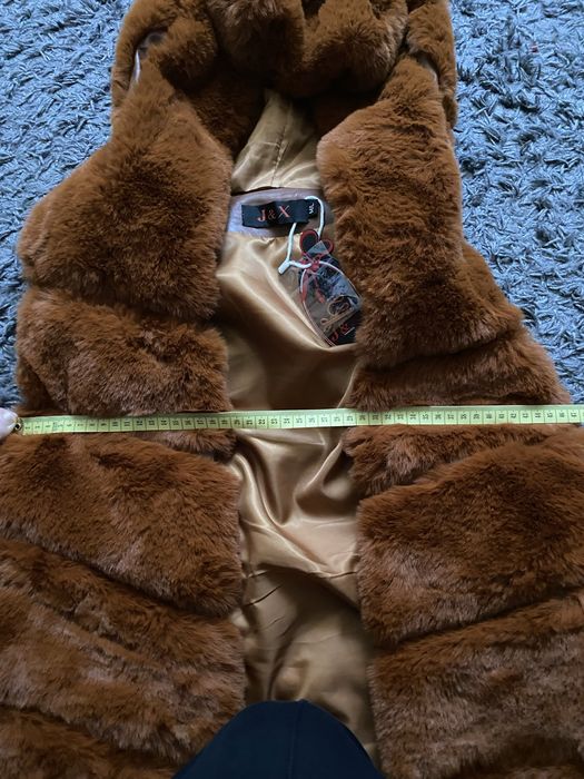 Kamizelka ze sztucznego futra NOWA