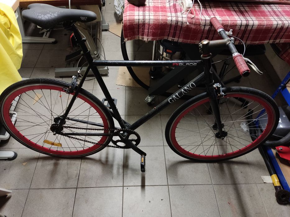 Rower ostre koło fixie single speed  Galano FX BLADE koła 28"