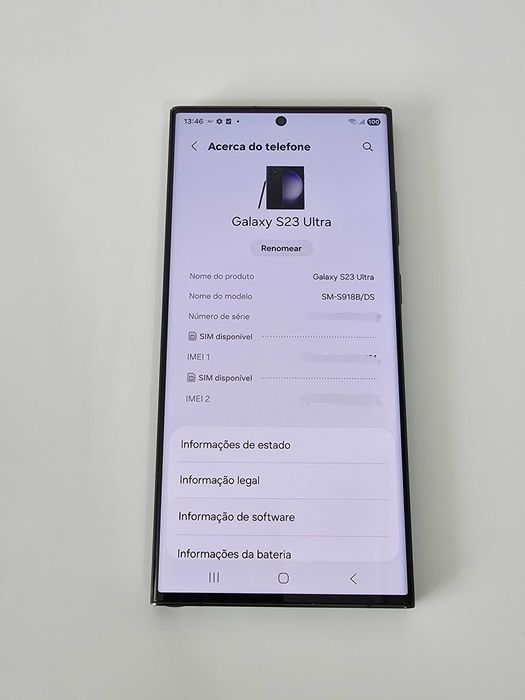 Samsung S23 Ultra 512gb.  Excelente.