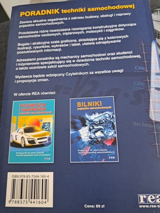 Poradnik techniki samochodowej