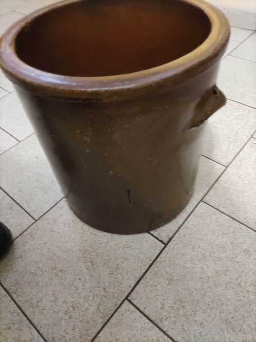 BUNZLAU Hoffmann Co Garnek Kamionkowy 80 l - Przedwojenny