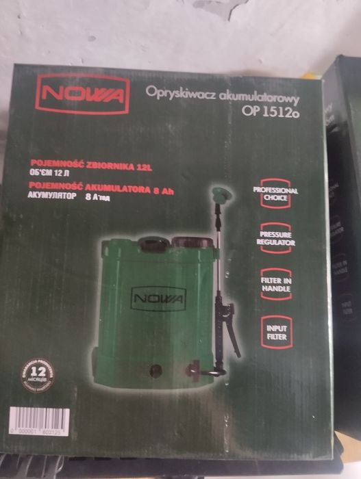 Оприскувач акумуляторний 12л Nowa