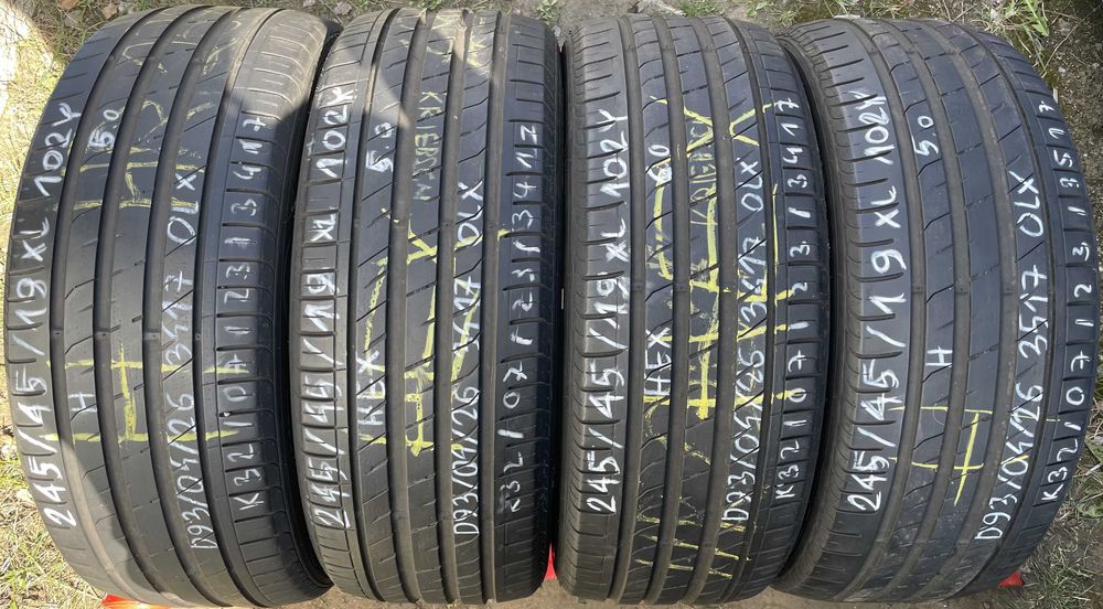 4szt. opony letnie 245/45R19 102Y Nexen N Fera SU1