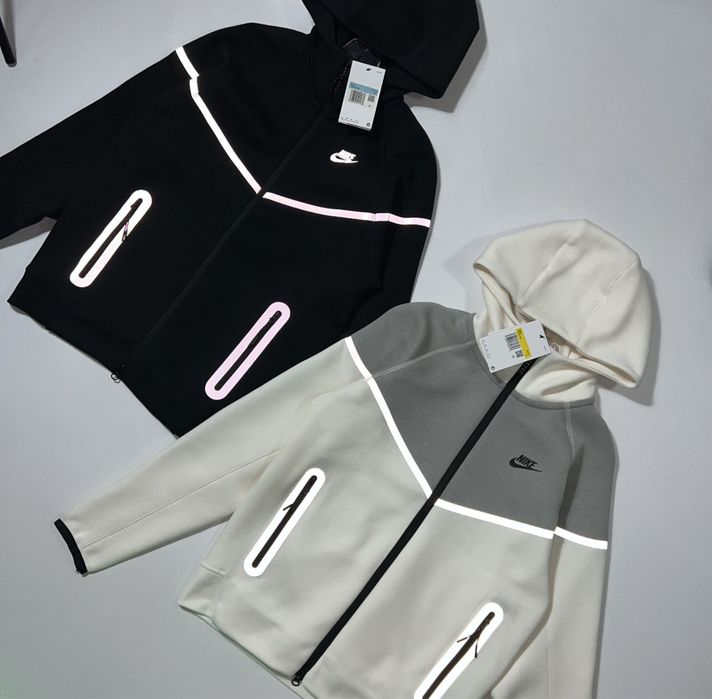 ‼️БЕЗ ПЕРЕДОПЛАТ‼️ Зіп Худі Nike Tech Fleece Reflective/nocta